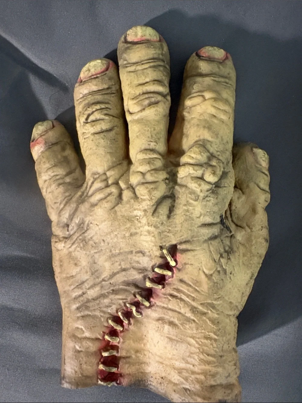 Monster Halloween costume hands